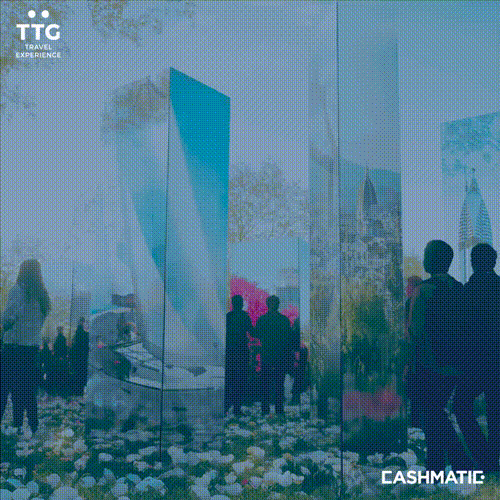 Cashmatic stand location at TTG show